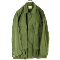 70s US Army Jungle Fatigue Jacket 4th Model Rip-Stop (X-Small/Regular)