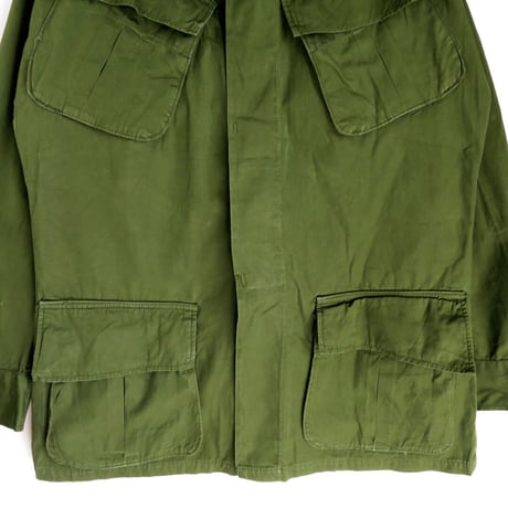 60s US Army Jungle Fatigue Jacket 3rd Model Non-Rip (Small/Long)