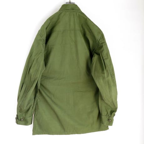 60s US Army Jungle Fatigue Jacket 3rd Model Non-Rip (Small/Long)