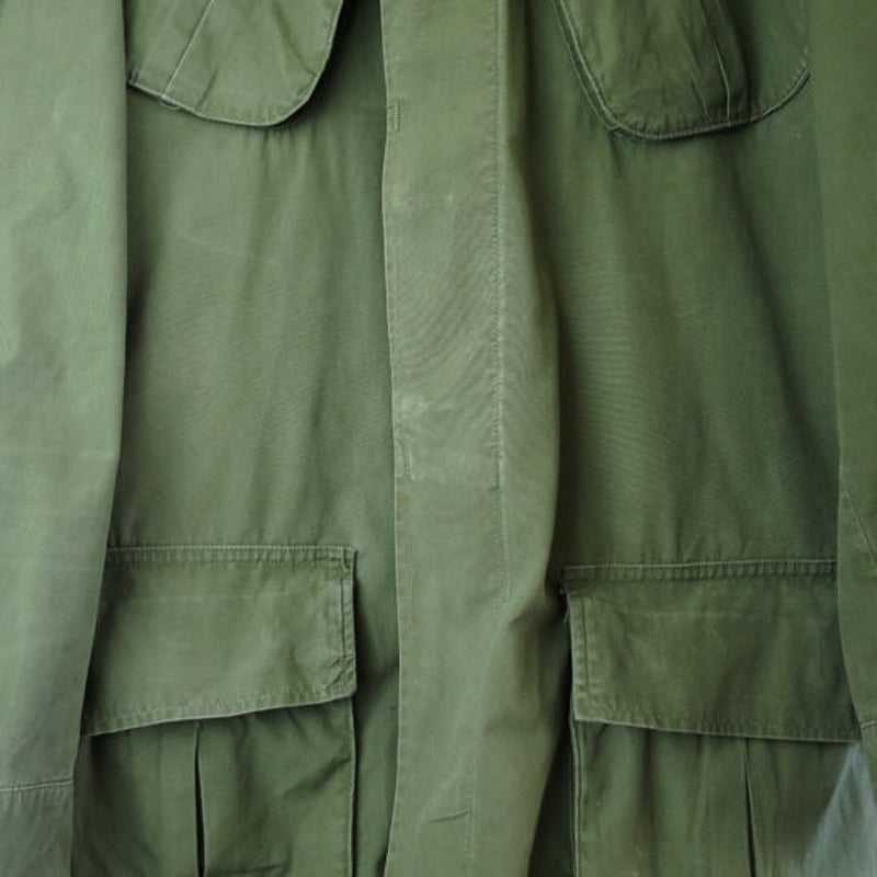 60's ◎ノンリップ U.S.M.C. デポリペア物WR POPLIN 3rd 60's ◎ノンリップ U.S.M.C. デポリペア物WR POPLIN 3rd US.ARMY