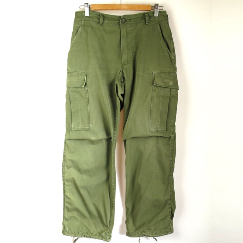 60s US Army Jungle Fatigue Pants 4th Model Rip-