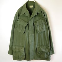 60s US Army Jungle Fatigue Jacket 4th Model Rip-Stop (Medium/Regular)