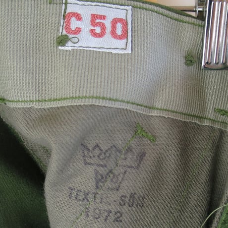70s Swedish Army M-59 Trousers Cargo Pants