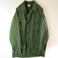 60s US Army Jungle Fatigue Jacket 4th Model Rip-Stop (Small/Long)