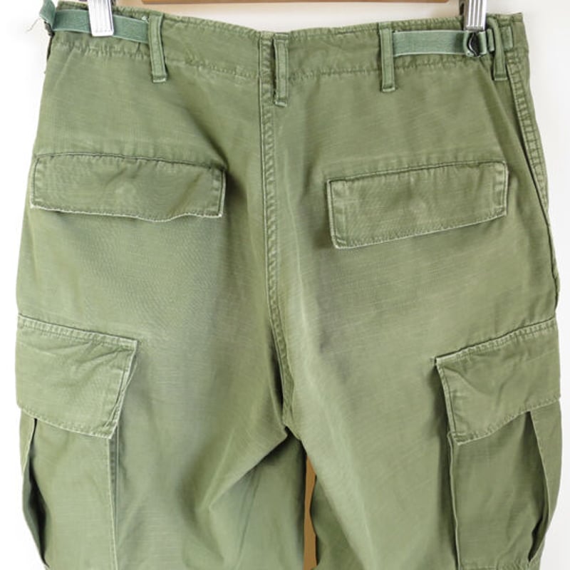 60s US Army Jungle Fatigue Pants 4th Model Rip-