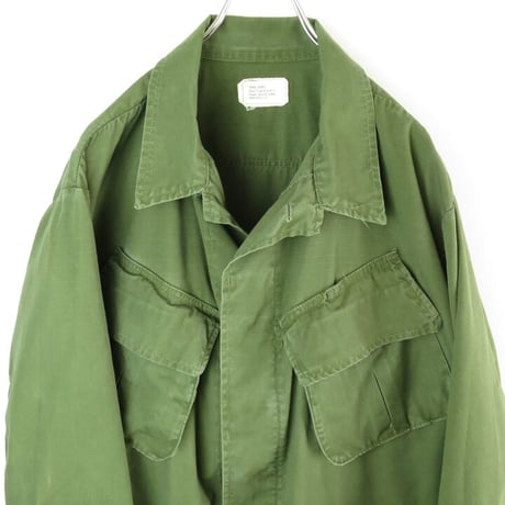 70s US Army Jungle Fatigue Jacket 3rd Model Rip-Stop (Medium/Short)