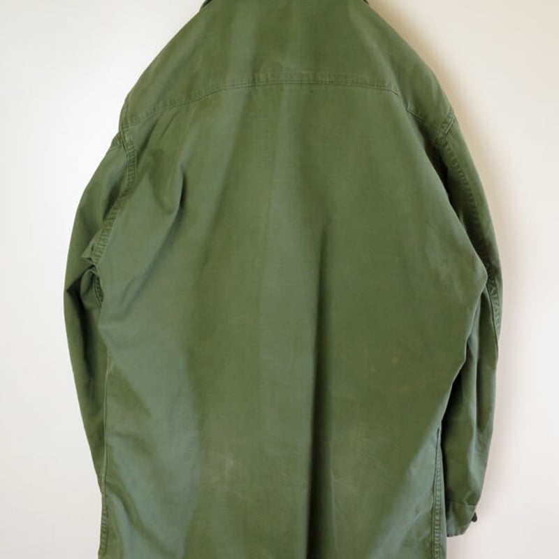 60s US Army Jungle Fatigue Jacket 4th Model Rip