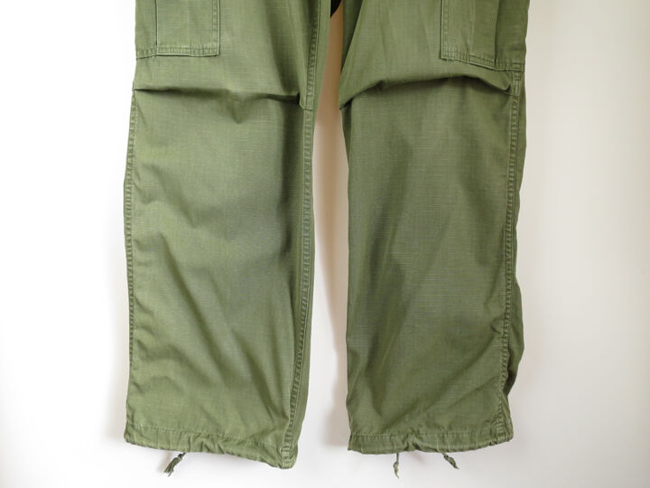 60s US Army Jungle Fatigue Pants 4th Model Rip-