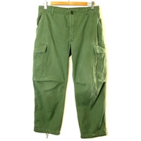 60s US Army Jungle Fatigue Pants 4th Model Rip-Stop (Small/Regular)