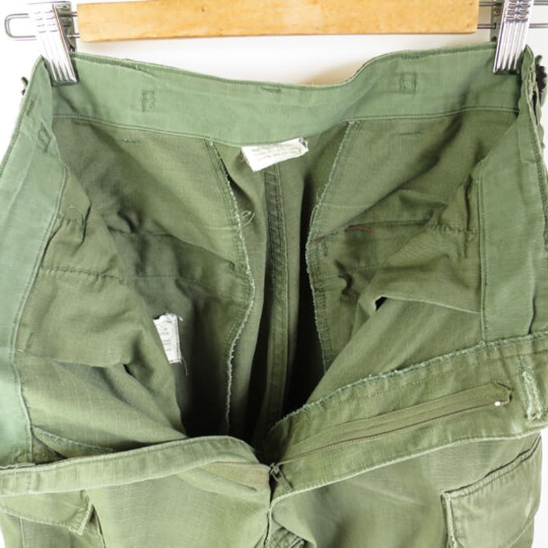 60s US Army Jungle Fatigue Pants 4th Model Rip-