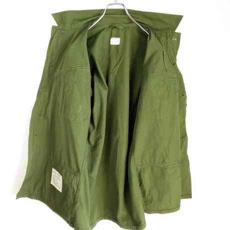 60s US Army Jungle Fatigue Jacket 3rd Model Non-Rip (Small/Long)