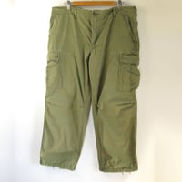 [Damaged] 60s US Army Jungle Fatigue Pants 4th Model Rip-Stop (Large/Short)