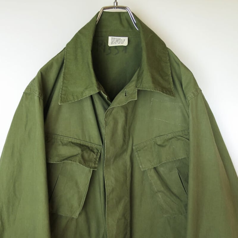 ジャケット・アウター ~70s us army / 3rd Jungle fatigue Vintage 1970s Vietnam War US Army Jungle Fatigue Jacket