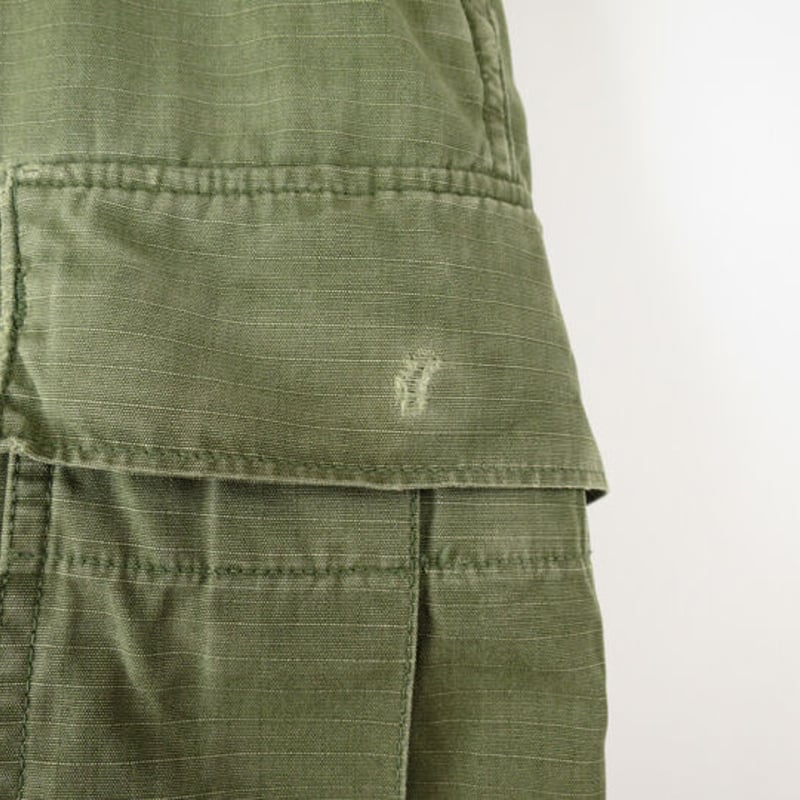 60s US Army Jungle Fatigue Pants 4th Model Rip-