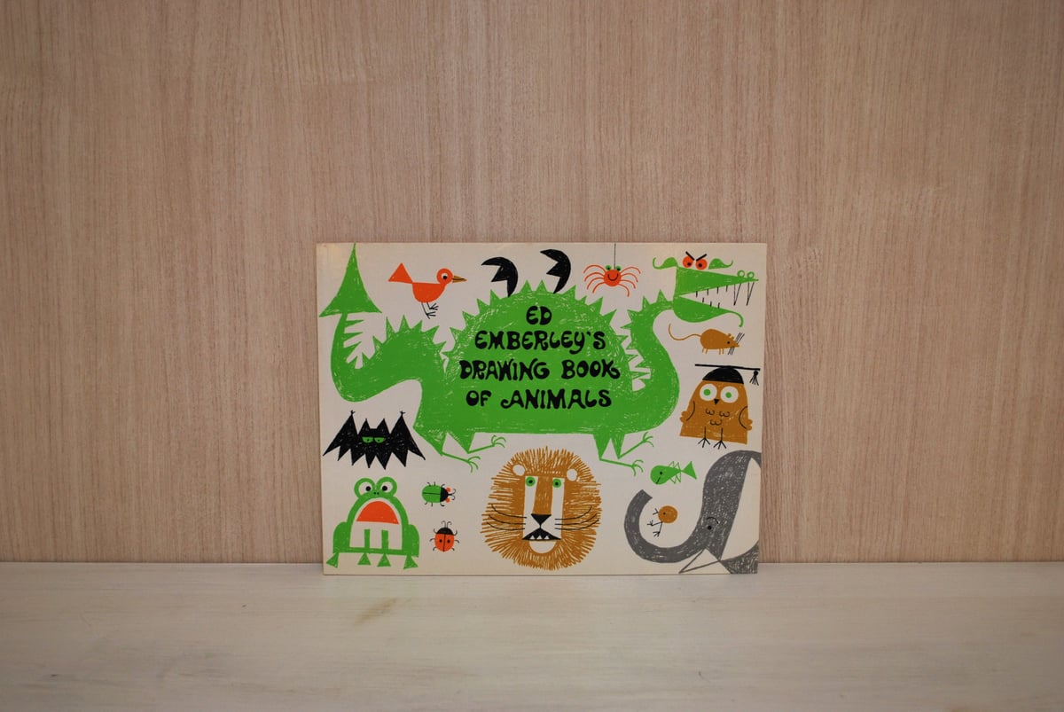 エド・エンバリー ” Ed Emberley's Drawing Book of Anima