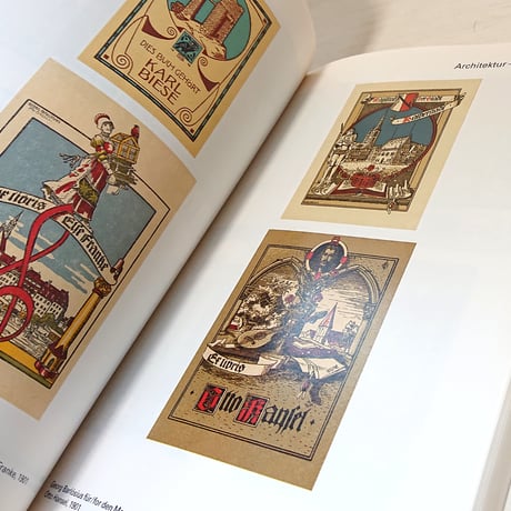 ドイツ エクスリブリス(蔵書票)図鑑 " Exlibris 1000 Beispiele aus fünf Jahrhunderten "