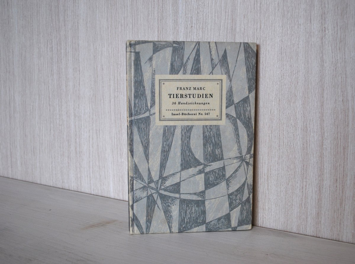 インゼル文庫567番 フランツ・マルク デッサン集 Franz Marc 