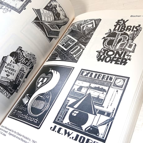 ドイツ エクスリブリス(蔵書票)図鑑 " Exlibris 1000 Beispiele aus fünf Jahrhunderten "