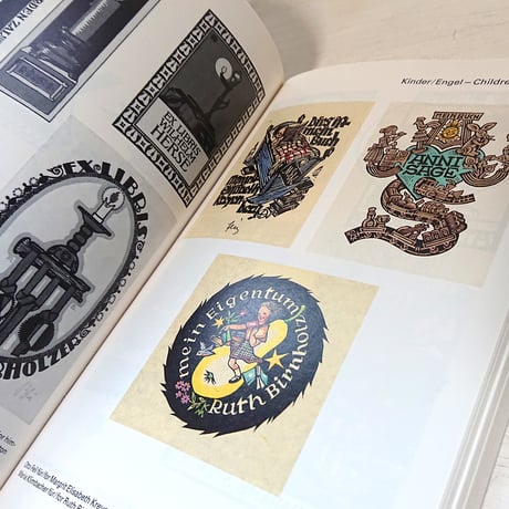 ドイツ エクスリブリス(蔵書票)図鑑 " Exlibris 1000 Beispiele aus fünf Jahrhunderten "