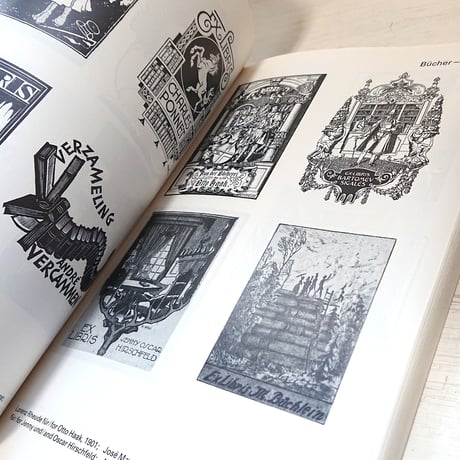 ドイツ エクスリブリス(蔵書票)図鑑 " Exlibris 1000 Beispiele aus fünf Jahrhunderten "