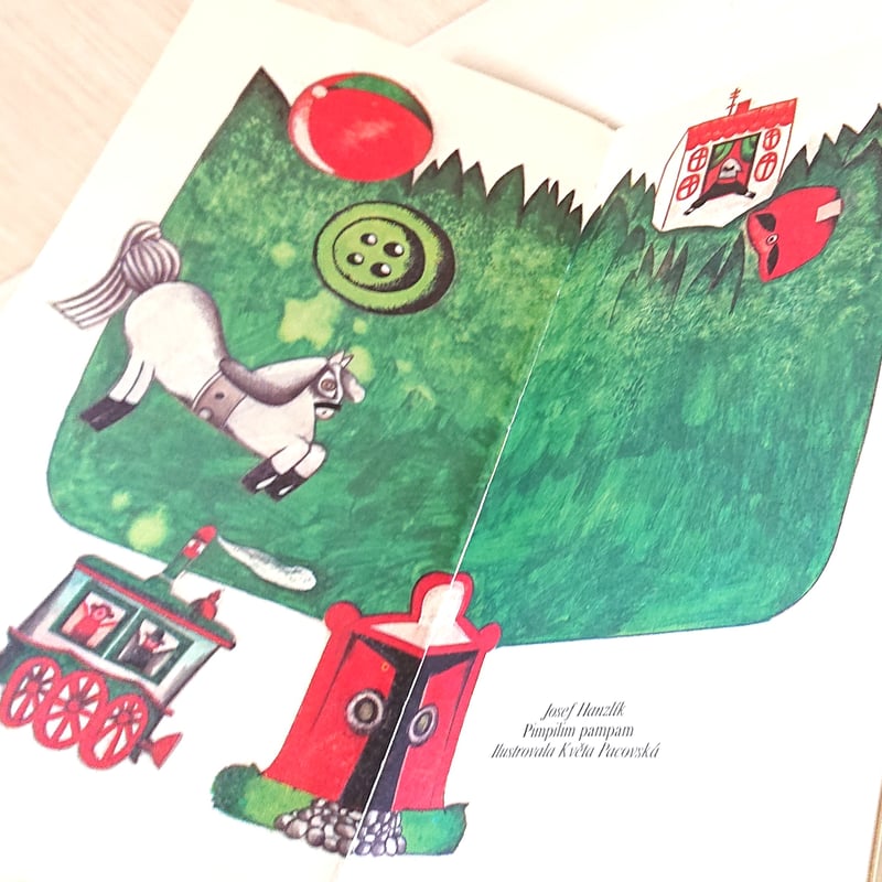 チェコ絵本 1988年 クヴィエタ・パツォウスカー 