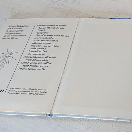 【再入荷】イルゼ・シュミット Ilse Schmid ミニブック " Der verlorene Wunschzettel "
