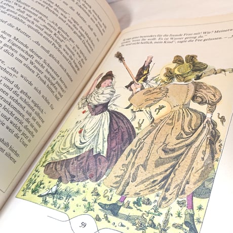 ドイツ絵本 クラウス・エンジカート " Der kleine Daumling und andere Marchen " Charles Perrault & Klaus Ensikat