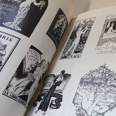 ドイツ エクスリブリス(蔵書票)図鑑 " Exlibris 1000 Beispiele aus fünf Jahrhunderten "