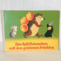 チェコ絵本 ドイツ語版 1954年 " Das Apfelbaumchen mit den goldenen fruchten " Emil Ludvik & Frantisek Freiwillig