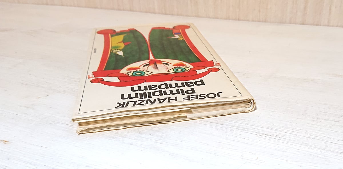 クヴィエタ・パツォウスカーの古い絵本(1982年)/チェコ絵本 チェコ雑貨 東欧 チェコ絵本 1988年 クヴィエタ・パツォウスカー 
