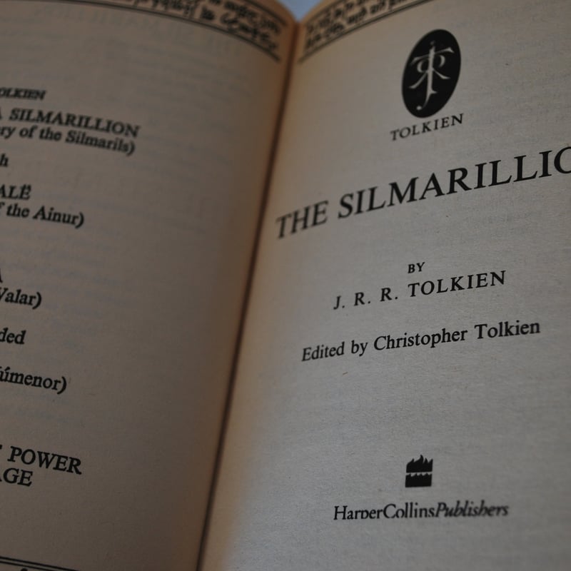 トールキン 「シルマリルの物語」英語版 J.R.R.Tolkien 