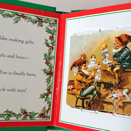 アーネスト・ニスター しかけ絵本 " Christmas Toys " Ernest Nister