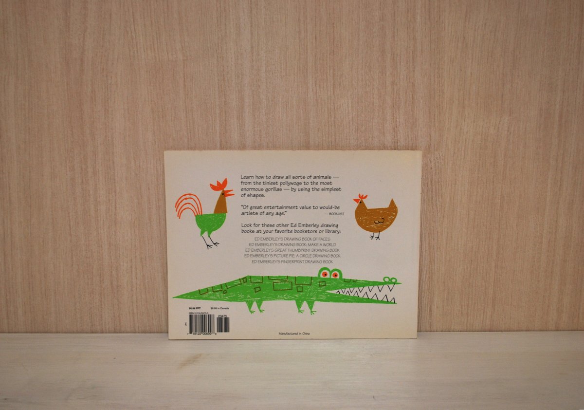 エド・エンバリー ” Ed Emberley's Drawing Book of Anima