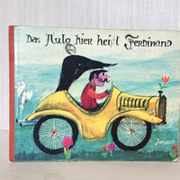 ドイツ絵本 ヤーノッシュ " Das Auto hier heisst Ferdinand "