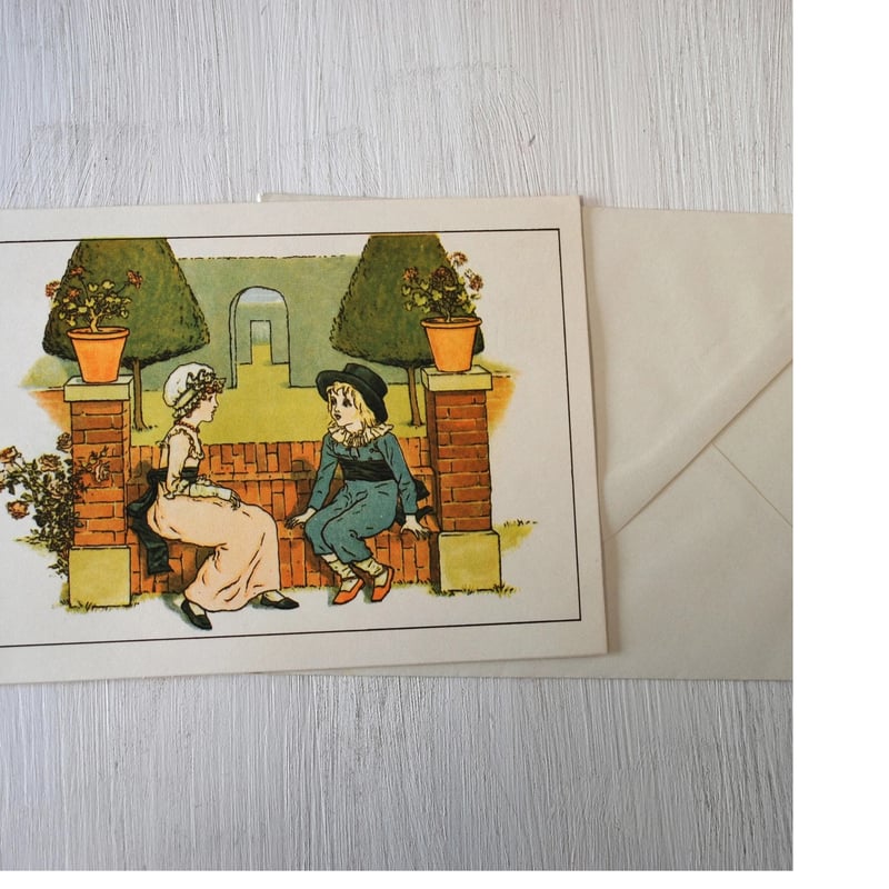 ケイト・グリーナウェイ グリーティングカード Kate Greenaway