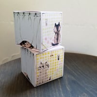 「窓際の猫」ギフトボックス展開図