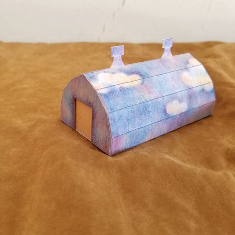 「D型ハウス／D型倉庫」ギフトボックス展開図