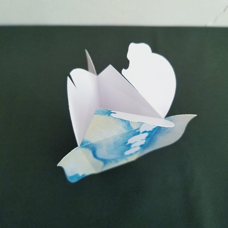 スズラン」ギフトボックス展開図 | Kyoco's 展開図