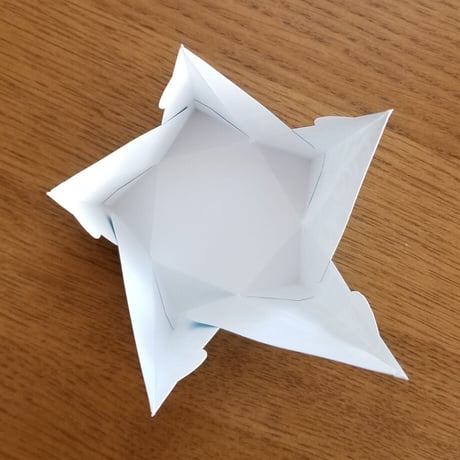 「湿った雪」ギフトボックス展開図