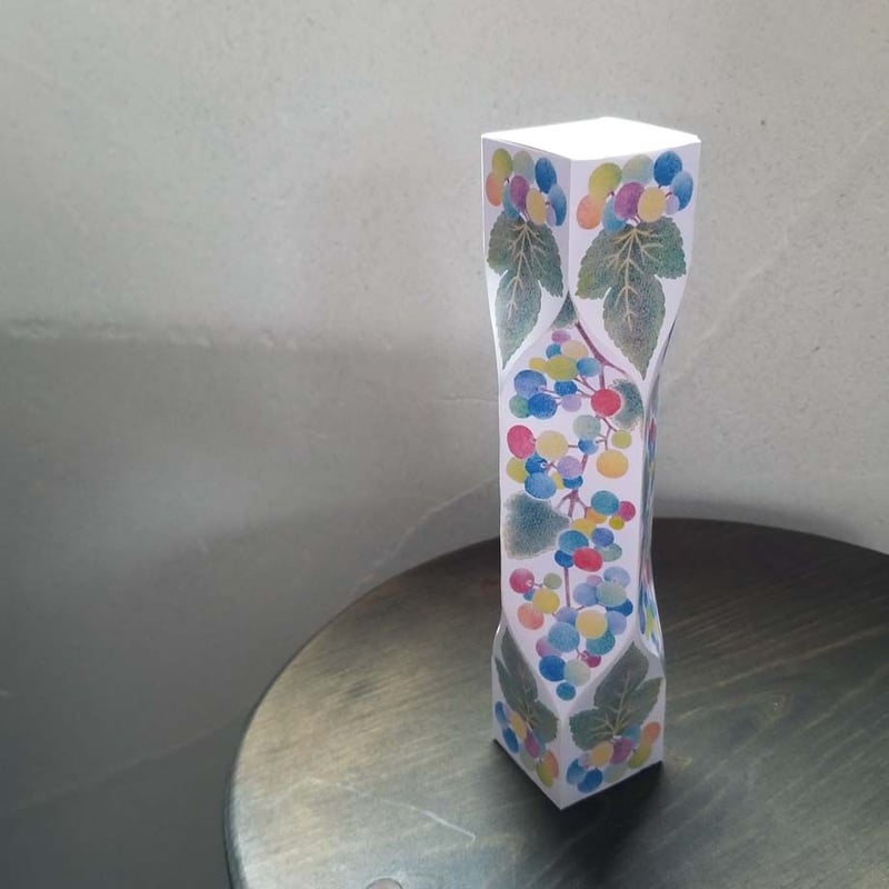 野葡萄（のぶどう）」ギフトボックス展開図 | Kyoco's 展開図