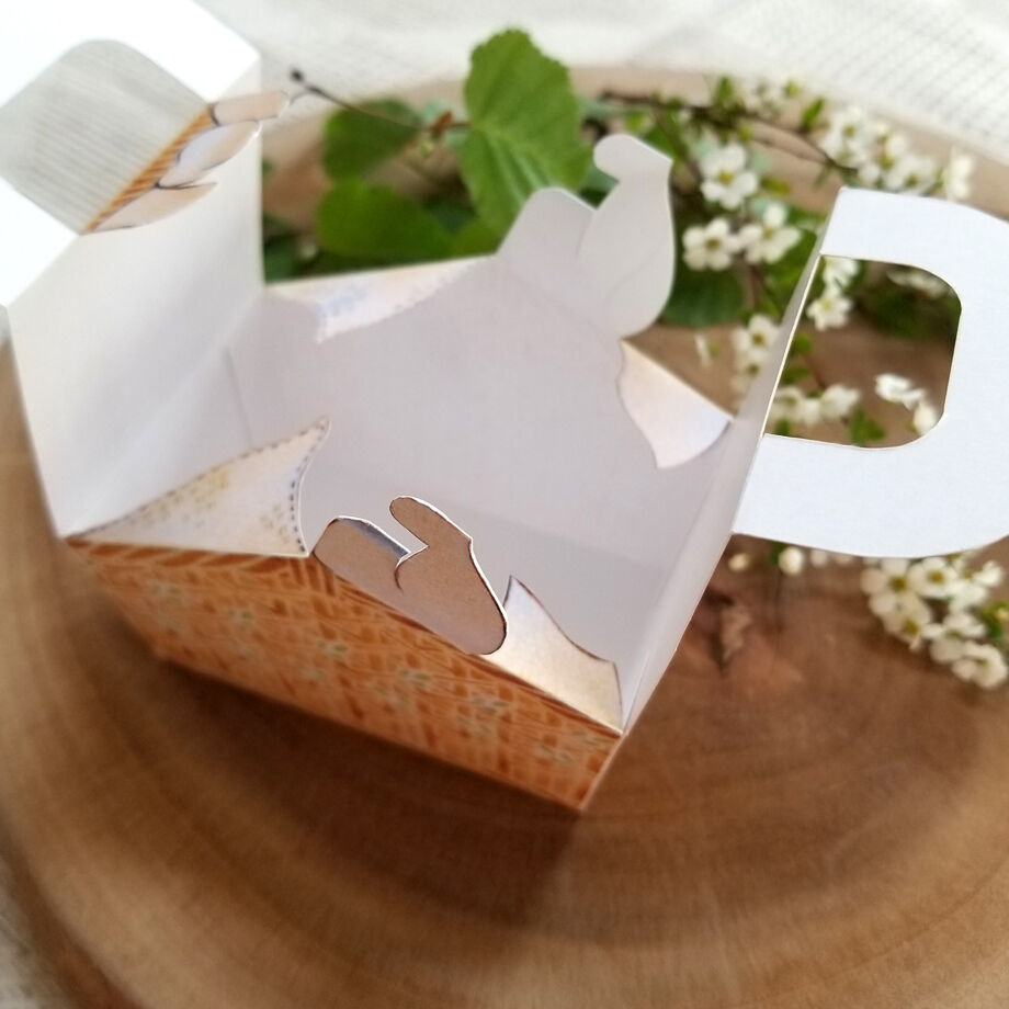 ピクニックバスケット」ギフトボックス展開図 | Kyoco's 展開図