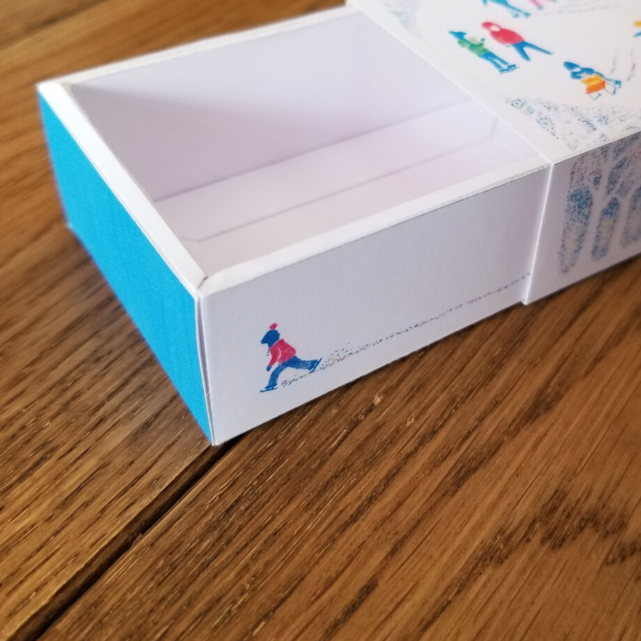 スケート遊び」ギフトボックス展開図 | Kyoco's 展開図