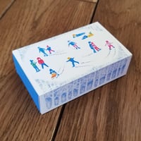 「スケート遊び」ギフトボックス展開図