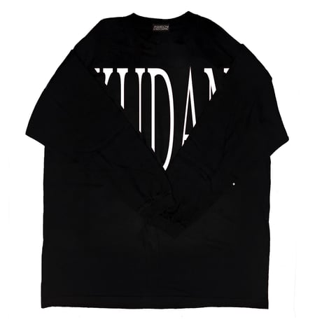 YU-GEN PROJECT KUDAN Sponsored by Fictitious Company Logos Long sleeve