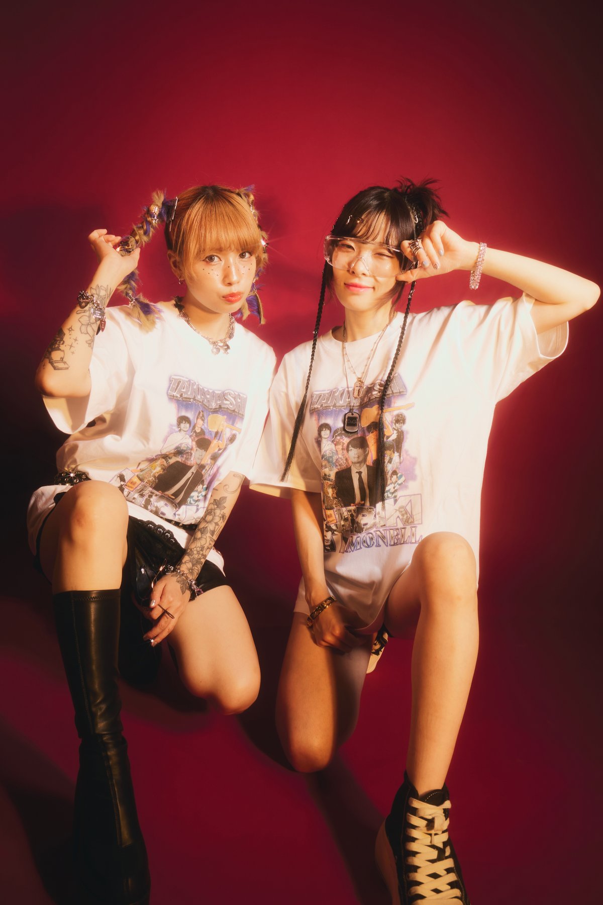 TAKAHASHI HIBIKI Tee Ⅲ 【White】 | 幽幻怪社件-KUDAN-『件