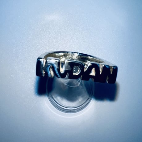 KUDAN LOGO Silver ring