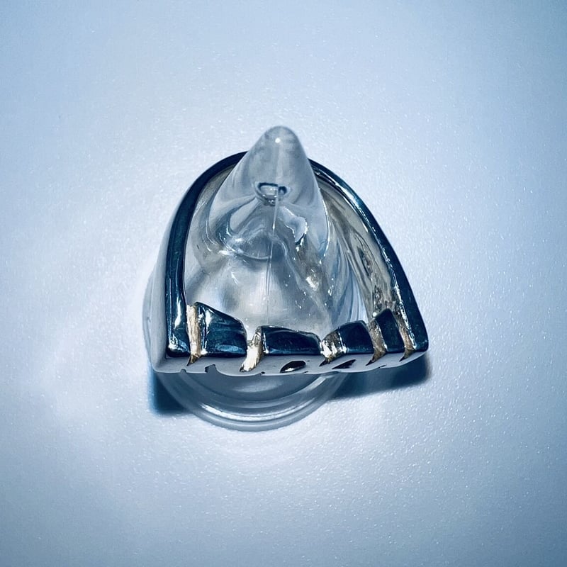 KUDAN LOGO Silver ring | 幽幻怪社件-KUDAN-『件らNightファ