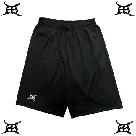 padoota ”田” Logo Mesh Shorts