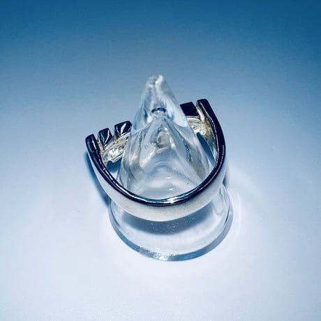 KUDAN LOGO Silver ring