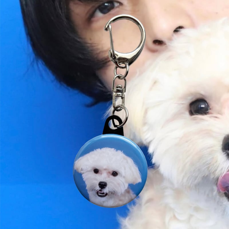 【1109 - 4】摘ままれにゃんこのキーホルダー／ペンダント ニャンコ先生つままれキーホルダー [夏目友人帳] | キャラクター公式